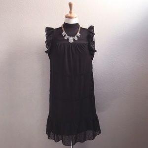 Black Ruffle Dress